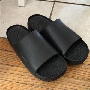 Nike Black Slide Sandals